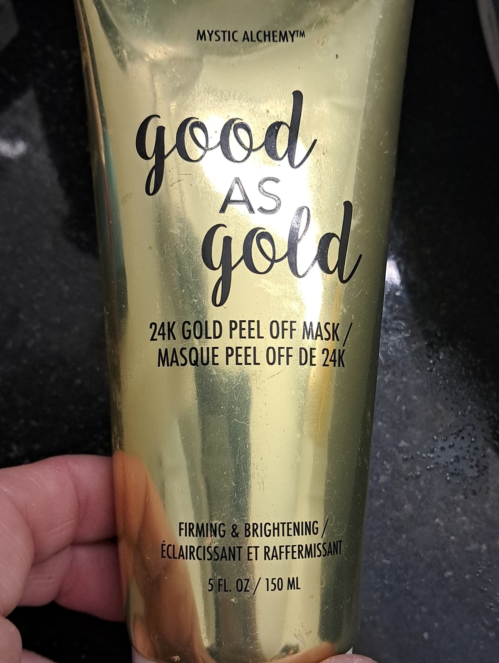 Good As Gold 24K Gold Peel-Off Mask — Radiant Gold Firming Mask